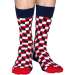 Make Your Own Design Cotton Polka Dot Fashion Socks Mens Wholesale Fashion Stripes Designer Dress Socks For Men