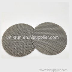 Stainless Steel Sintered Fiber Felt / High Filtration Rate and Permeability sintered felt