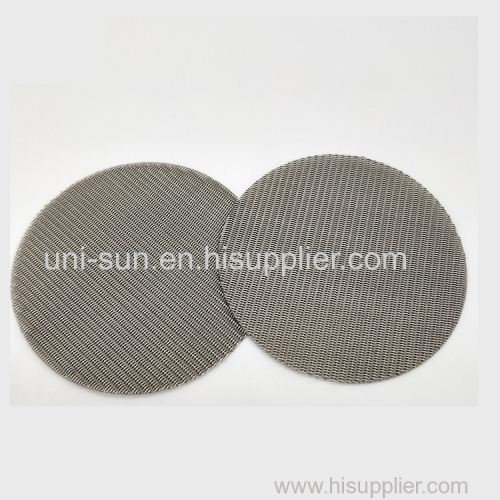 Stainless steel sintered mesh filter plate/pharmaceutical three-in-one sintered filter plate