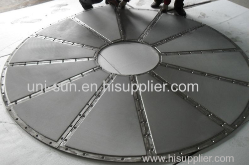 Stainless steel sintered mesh filter plate/pharmaceutical three-in-one sintered filter plate