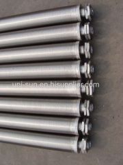 V shaped welded stainless steel wedge wire screens/ mine screen mesh johnson pipe