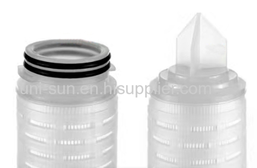 1-20um PP melt spray filter cartridge for drinking water treatment with different connection