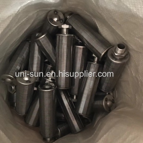 high quality ss316 slot 0.75mm johnson screen water filter nozzoles
