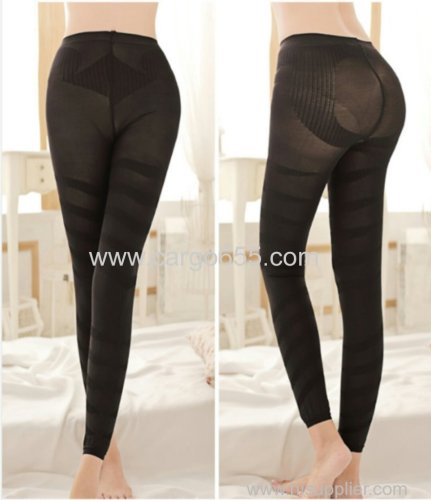 High waist elastic sectional pressure postpartum shapewear seamless shaping leggings