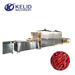 Tunnel Type Red Chili Microwave Drying Machine