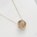 Custom Zinc Alloy Metal ball vogue necklace jewelry