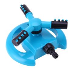 Plastic 3-Arm Rotary Garden Water Sprinkler