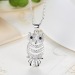 Fashion AAA Cubic Zirconia Jewerly Night Owl Necklace