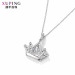xuping crown dancing stone jewelry necklace