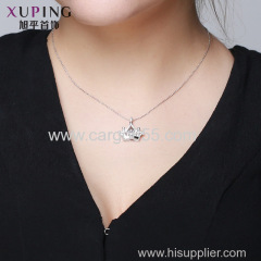 xuping crown dancing stone jewelry necklace