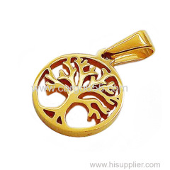 Olivia Fine Jewelry Gold Tree of Life Pendant Necklace