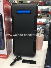 plastic Portable digital speaker wireless bluetooth with led light