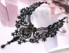 Fashion Necklaces For Women Handmade Jewerly Gothic Retro Vintage Lace Necklace Collar Choker Necklace bib g