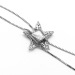 Hot Selling new women silver plated pendant chain necklace with pearl