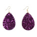 Wholesale Handmade Stylish Glitter Teardrop Earing