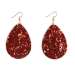 Wholesale Handmade Stylish Glitter Teardrop Earing