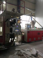 Parallel Twin Extrusion Line for SPC Flooring
