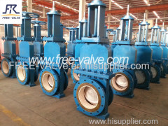 Ceramic Slurry Gate Valve for coal fired plant or mining application