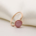 Gold Plated Cat Eye Stone Ring Accessories For Women Rings Jewelry