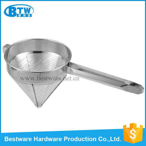 Stainless Steel Funnel China Cap Strainer