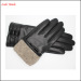 women leather gloves & mittens with bow and Palm elastic