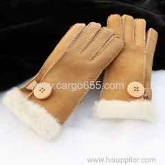 factory wholesale leather gloves & mittens genuine fur leather gloves