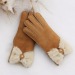 factory wholesale leather gloves & mittens genuine fur leather gloves