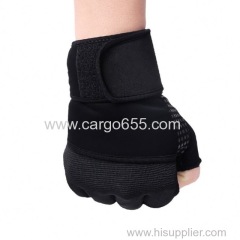 Women's Short Fashion show Half Finger Gloves/Sleepskin Leather Gloves