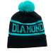 Custom Jacquard Logo Beanies Knit Hat Pompom Ball Womans Winter Knitting Hats With Custom Hats