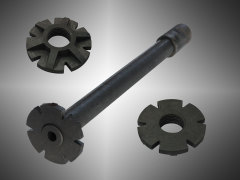 Anti oxidation graphite rotor