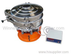 Intelligent ultrasonic vibrating sieve for fine materials