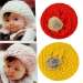 High quality opp bag packing Kids Baby Handmade Knitting Hat Crochet beret hat