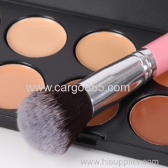 New 12Pcs/Sets Eye Shadow Foundation Eyebrow Lip Brush cosmetics Makeup Brushes Tool Leather Cup Holder Case Kit D1