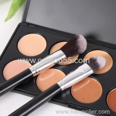 New 12Pcs/Sets Eye Shadow Foundation Eyebrow Lip Brush cosmetics Makeup Brushes Tool Leather Cup Holder Case Kit D1