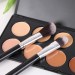 New 12Pcs/Sets Eye Shadow Foundation Eyebrow Lip Brush cosmetics Makeup Brushes Tool Leather Cup Holder Case Kit D1