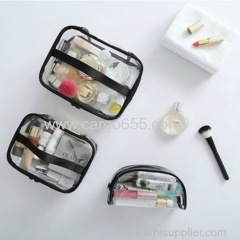 Waterproof Makeup Bags Travel Fashion Clear PVC Cosmetic Bags