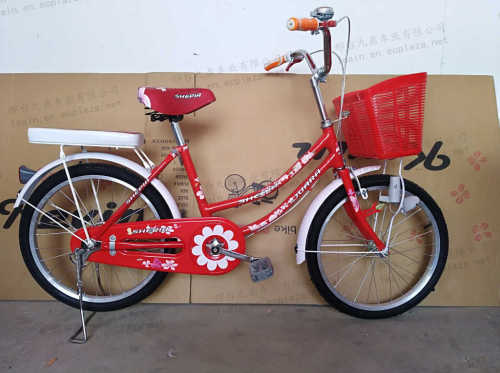 20" simple design top quality city bike/ good-looking/ easy riding bicycle with basket and carrier/factory price-jd95