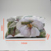 Beautiful Flower Printed PU Leather Makeup Bag Cosmetic Bag