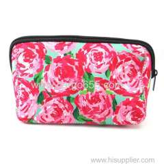 Promotional Neoprene pouch cosmetic make up bag