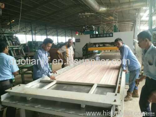 Edge Gluing Radio Frequency RF Wood Machine