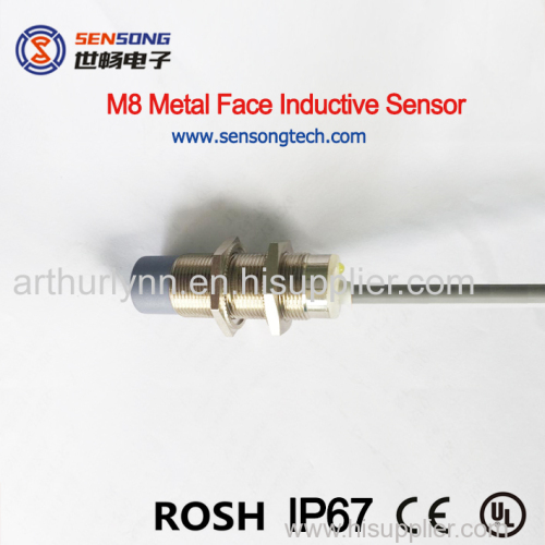 M18 x 55mm Brass Body Non-Flush Cylinderical Inductive Proximity Sensor/Switch 20mm Long Sensing Distance NPN PNP 2m PVC