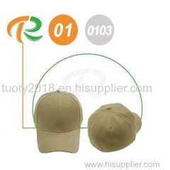 Pro Baseball Cap 6 Panel Closed Back