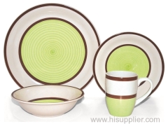 ceramic stoneware dinner set