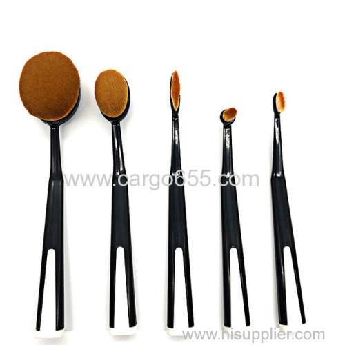 Women beauty make up flat foundation brush set synthetic hair