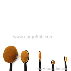 Women beauty make up flat foundation brush set synthetic hair