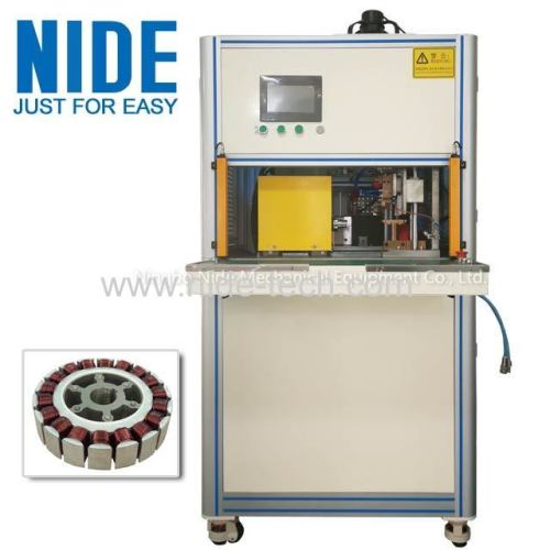 Bldc External Rotor Hot Staking Machine For Ceiling Fan Motor From