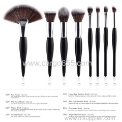 Makeup Brushes/Crystal Handle Makeup Brush Set/No Logo Make Up Brushes