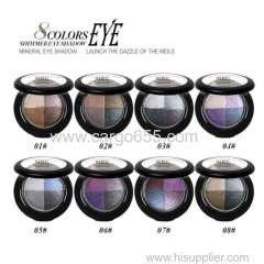 Cosmetics single eyeshadow primer multicolor private label magnetic eyeshadow palette