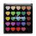 New Eyes Shadow Make Up Profissional Waterproof Cute Heart 25 Warm Color Shimmer Matte Nude Eyeshadow Palette