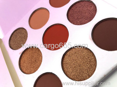 9 color eyeshadow palette Mineral shimmer high pigment cosmetics